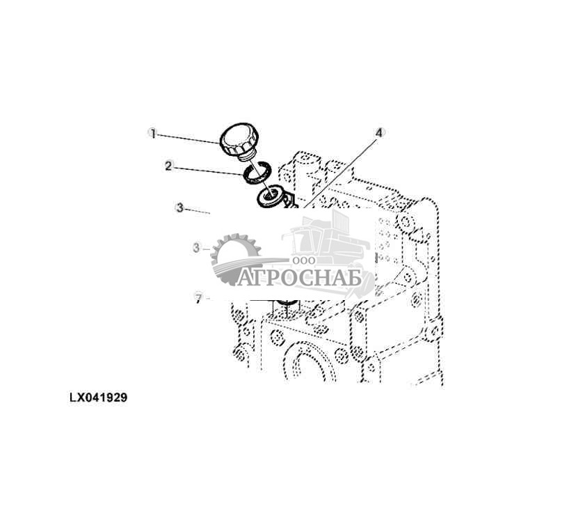 МАСЛОНАЛИВНАЯ ГОРЛОВИНА ТРАНСМИССИИ 